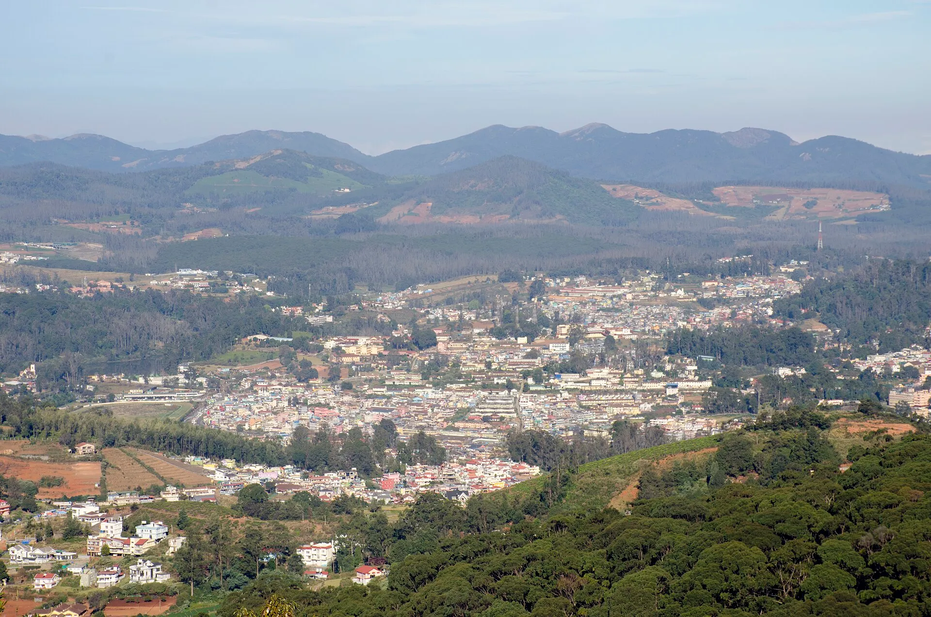 Mettupalayam to Ooty taxi route